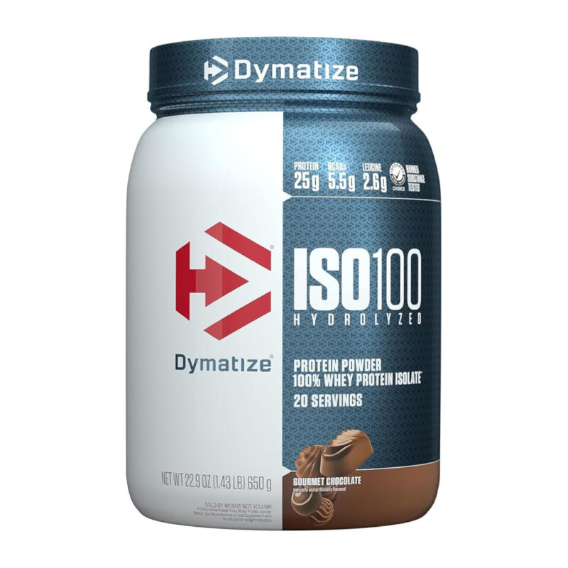 Iso 100 Whey Protein Powder with Hydrolyzed 100% Whey Protein Isolate